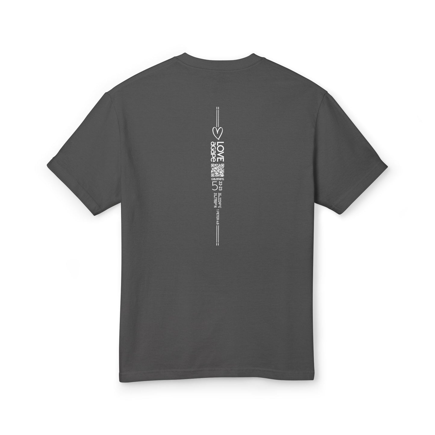 Love Heart Unisex Tee, Comfortable T-Shirt for Casual Wear, Perfect Gift for Birthdays, Holidays, or Self-Care Days