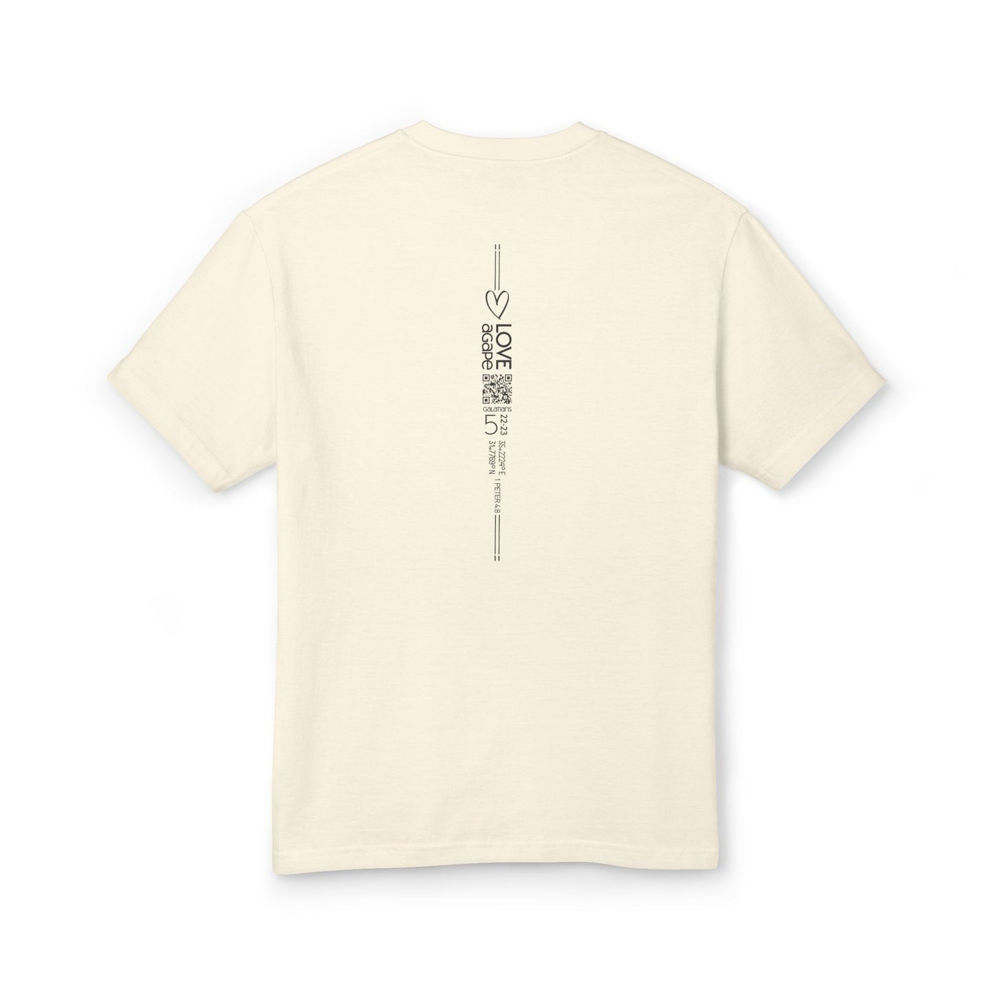 Love Heart Unisex Tee, Comfortable T-Shirt for Casual Wear, Perfect Gift for Birthdays, Holidays, or Self-Care Days