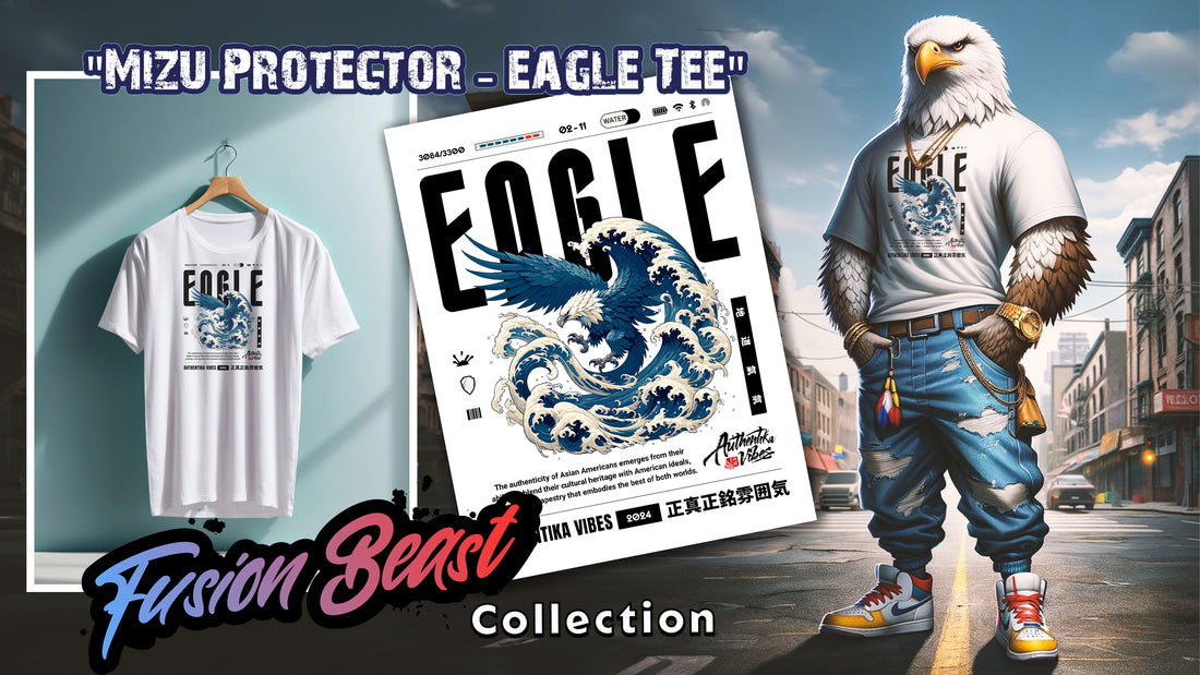 Embracing the Currents: The Mizu Protector - Eagle Tee and Asian American Identity