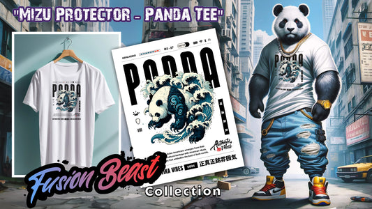 Celebrating Cultural Harmony: The Mizu Protector - Panda Tee's Tribute to Asian American Identity