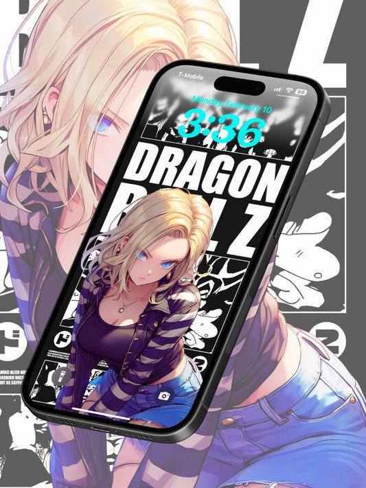 Dragon Ball Z Android 18 Wallpaper