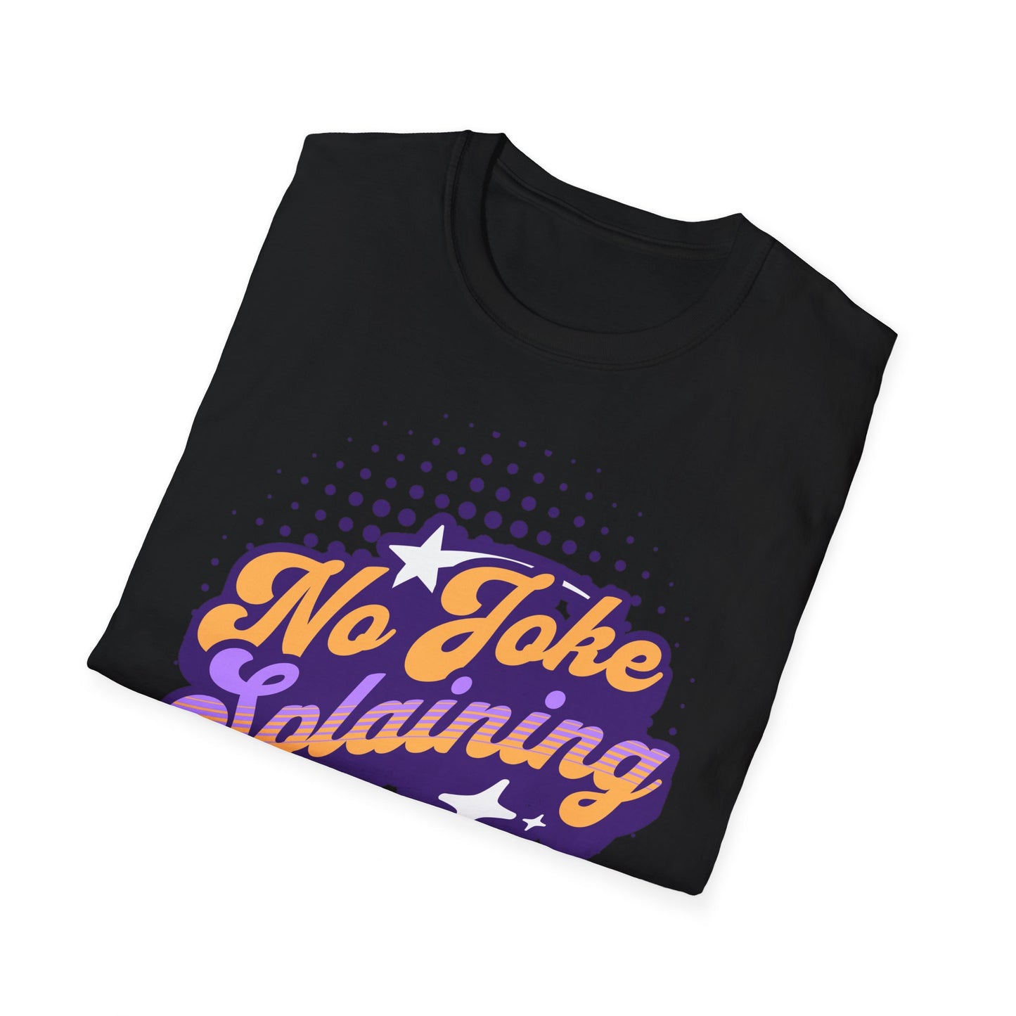 Retro "No Joke Splaining" T-Shirt