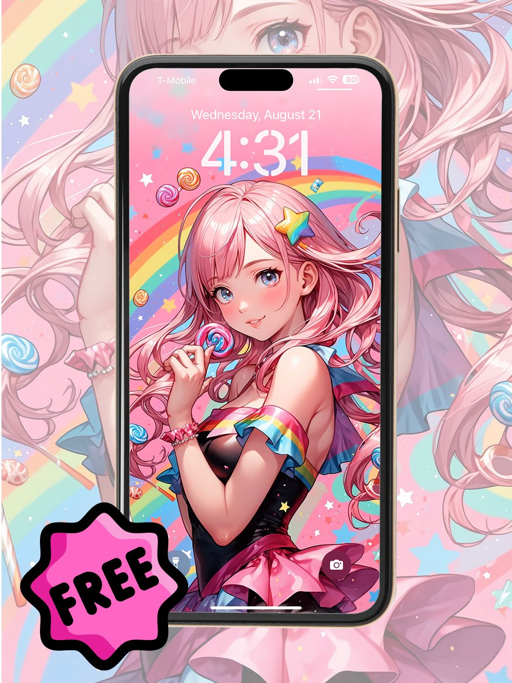 FREE kawaii wallpaper #7