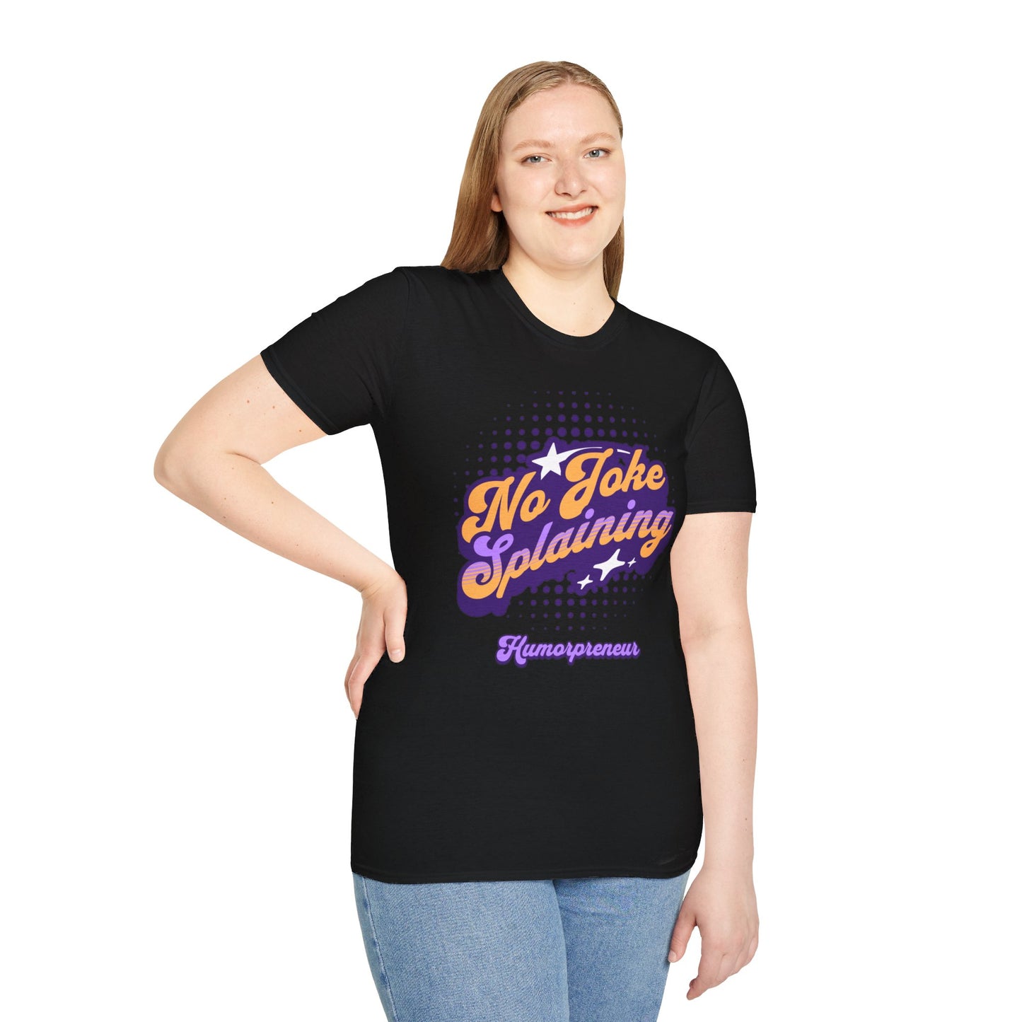 Retro "No Joke Splaining" T-Shirt