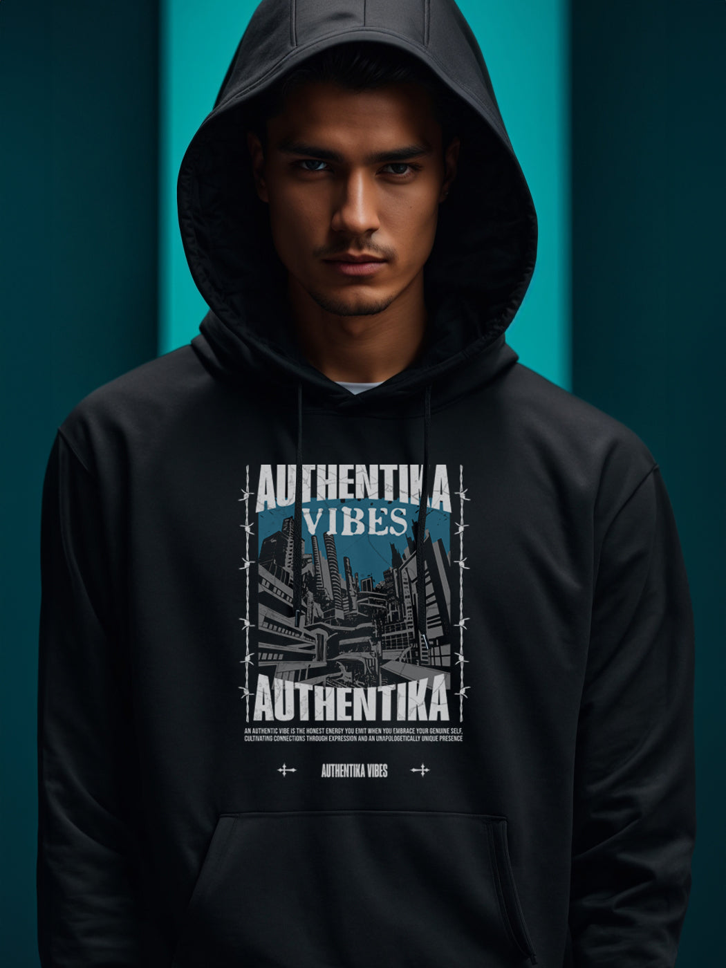 AVH005 Midnight Urban Echo Hoodie