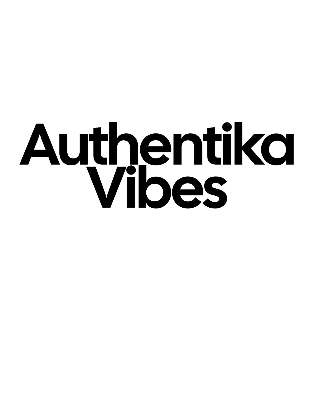 Authentika Vibes White T-shirt