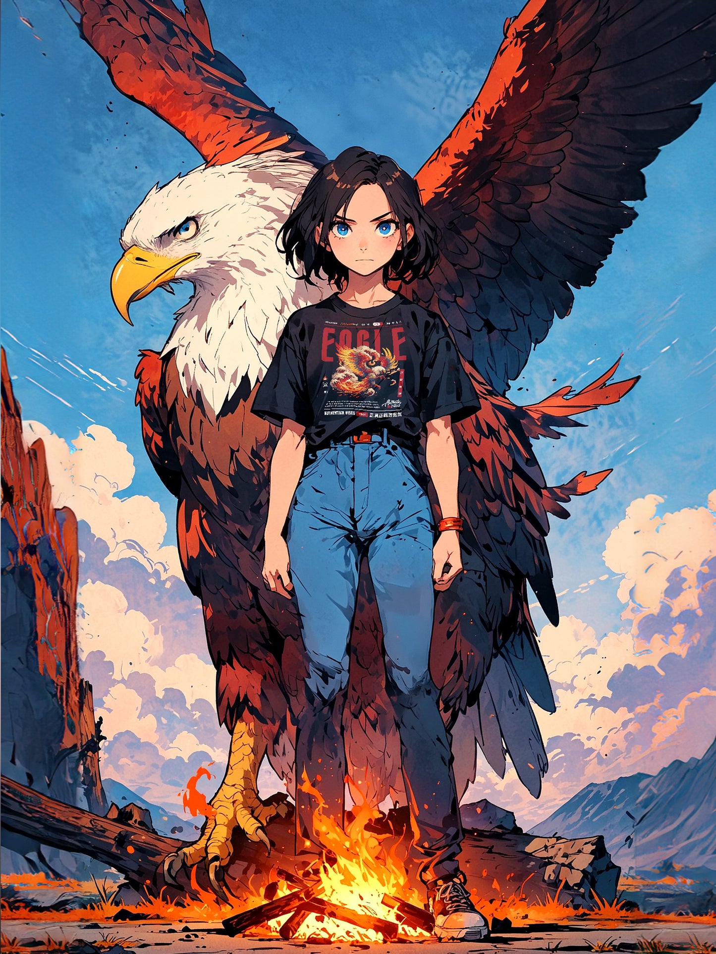 Fusion Beast Collection: Kaji Champion - Eagle