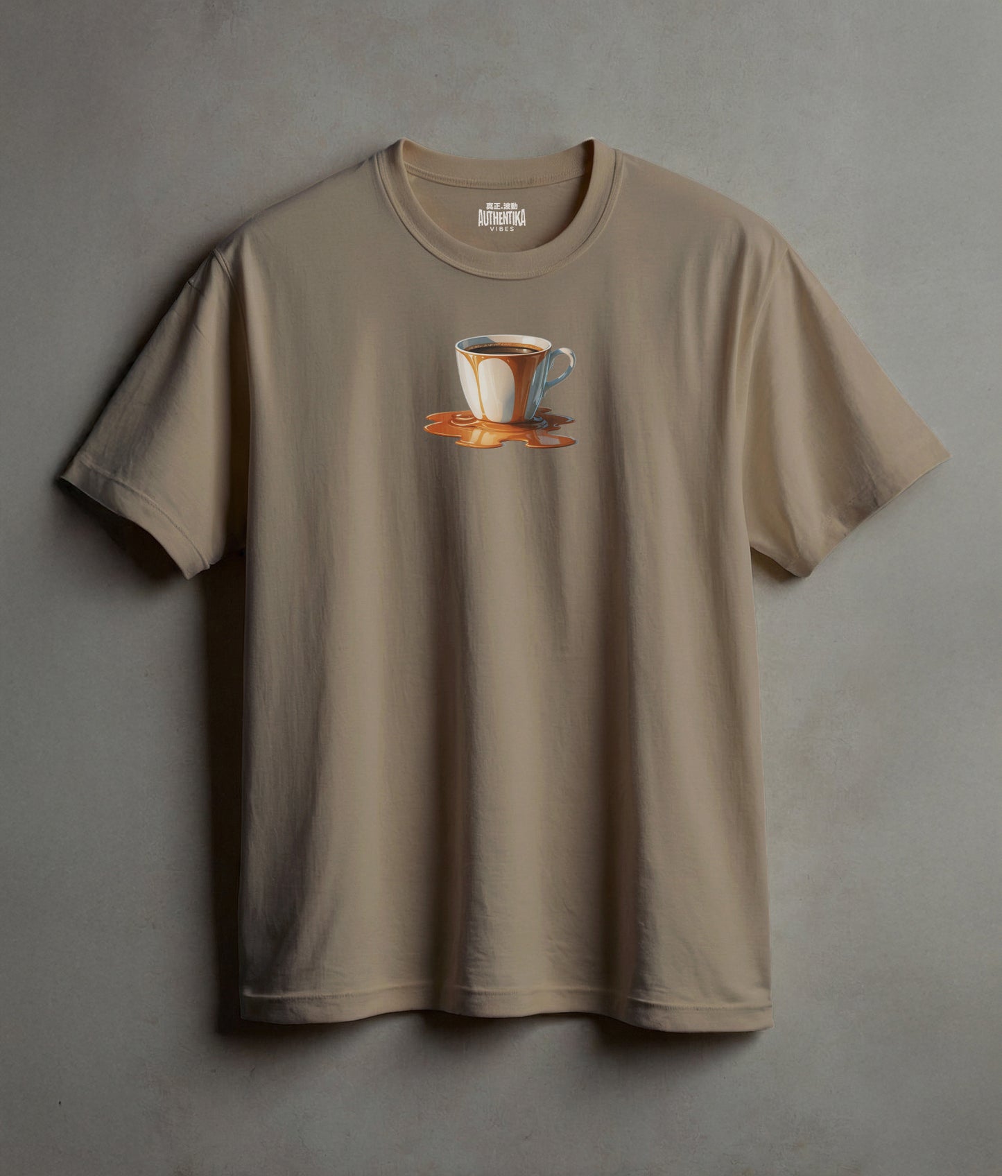 Spilled Thoughts – Minimalist Coffee T-Shirt