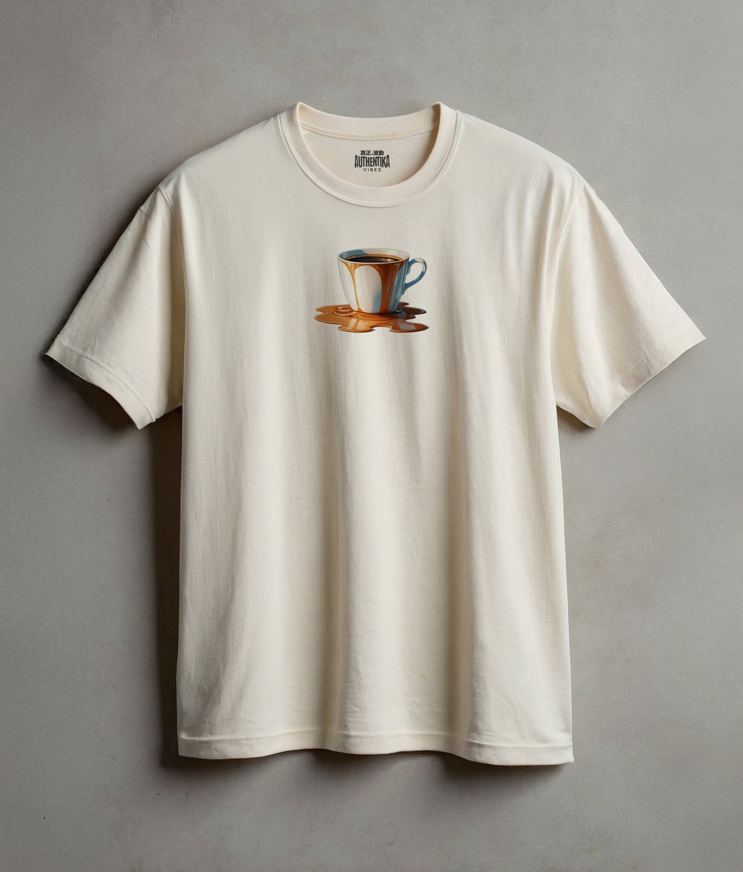 Spilled Thoughts – Minimalist Coffee T-Shirt