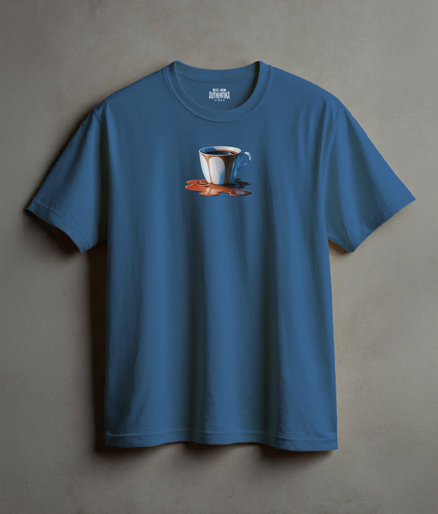 Spilled Thoughts – Minimalist Coffee T-Shirt