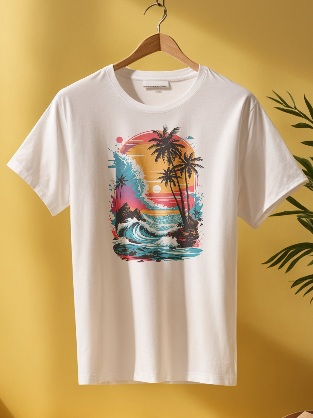 Sunset Waves Paradise Tee - itzzme.tyler