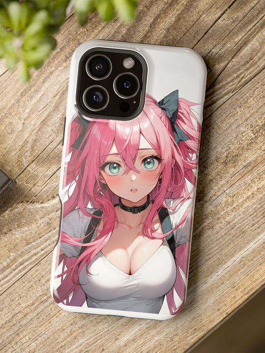 Nozomi Hikaru iPhone Case – Anime Style Protection with MagSafe® Compatibility