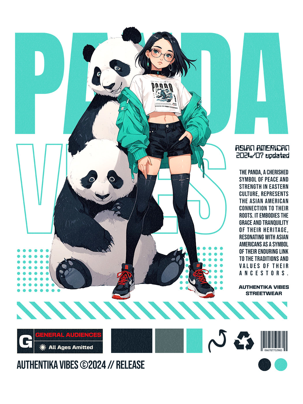 Panda Vibes T-Shirt