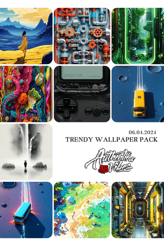 Authentika Vibes Trendy Wallpaper Pack